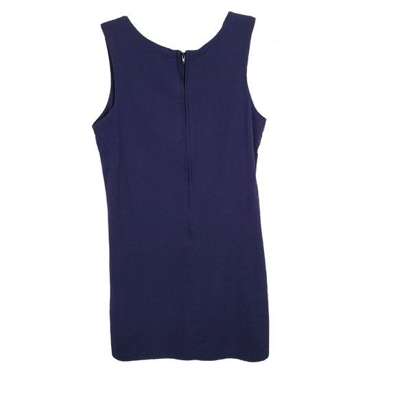 UO Kimchi Blue Size M Dress Seersucker Cotton Faux Wrap Ruffle Bow Sleeveless - Picture 3 of 6